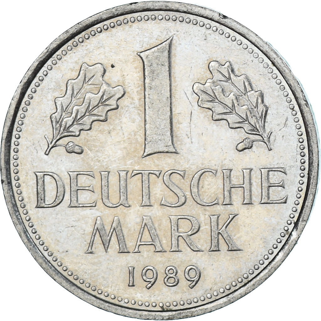 Monnaie, Allemagne, Mark, 1989