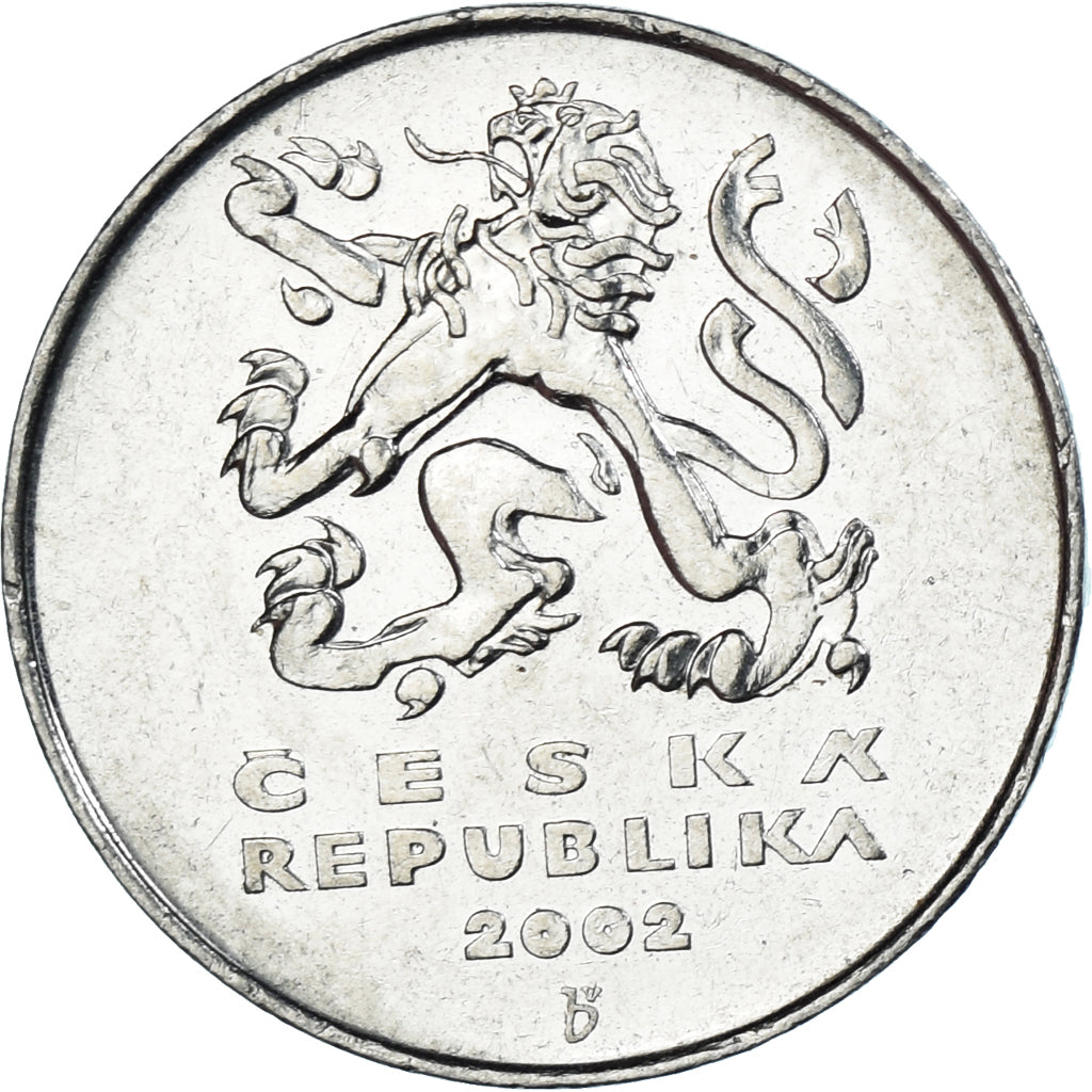 Munten, Tsjechische Republiek, 5 Korun, 2002