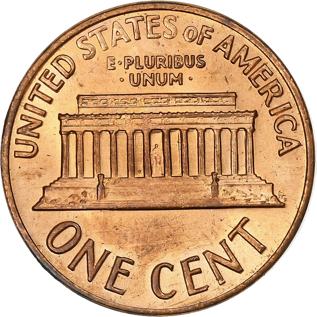 Estados Unidos da América, Cent, Lincoln, 1969, Denver, Cobre, AU(50-53)