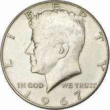 Estados Unidos, Half Dollar, Kennedy, 1964, Philadelphia, Plata, EBC