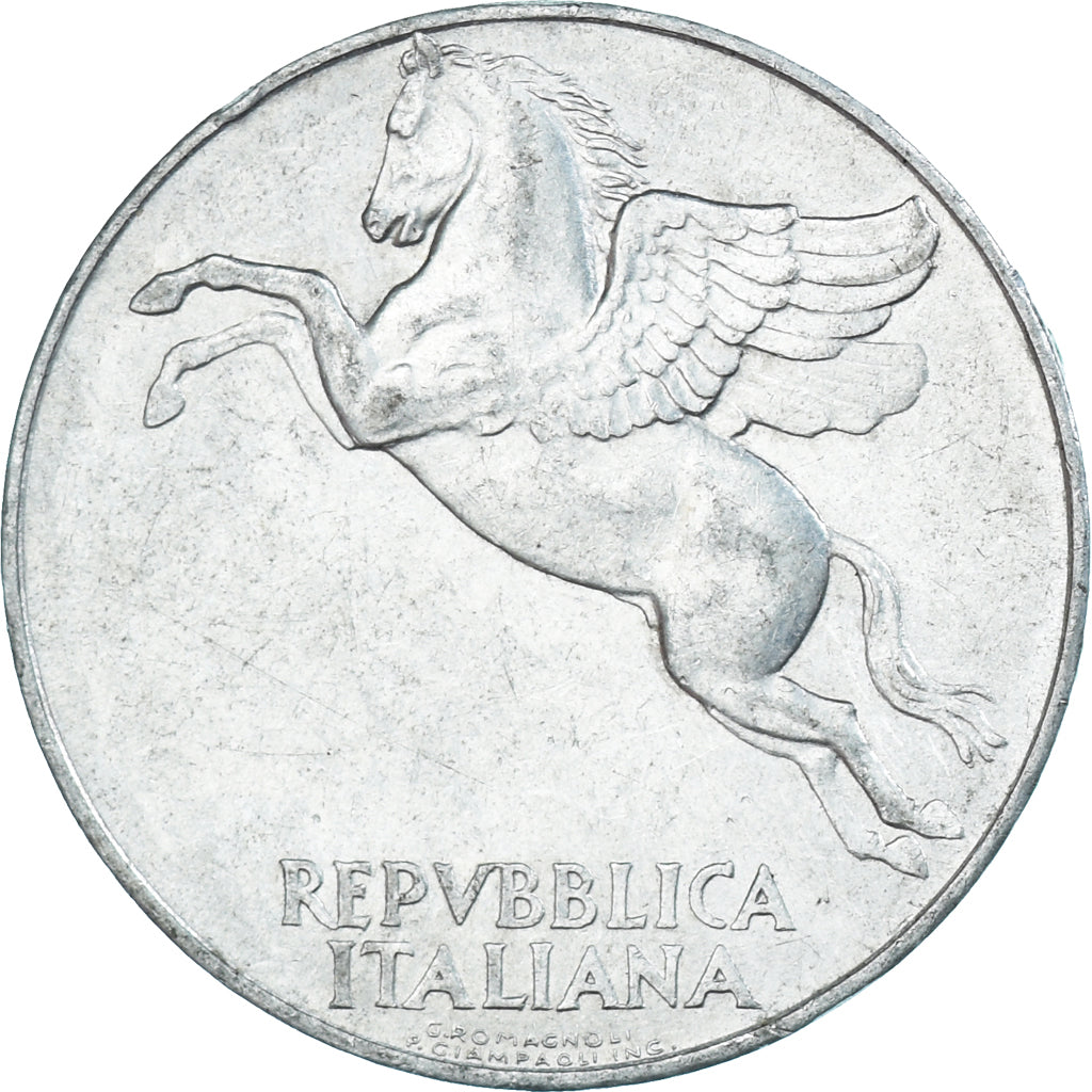 Monnaie, Italie, 10 Lire, 1950