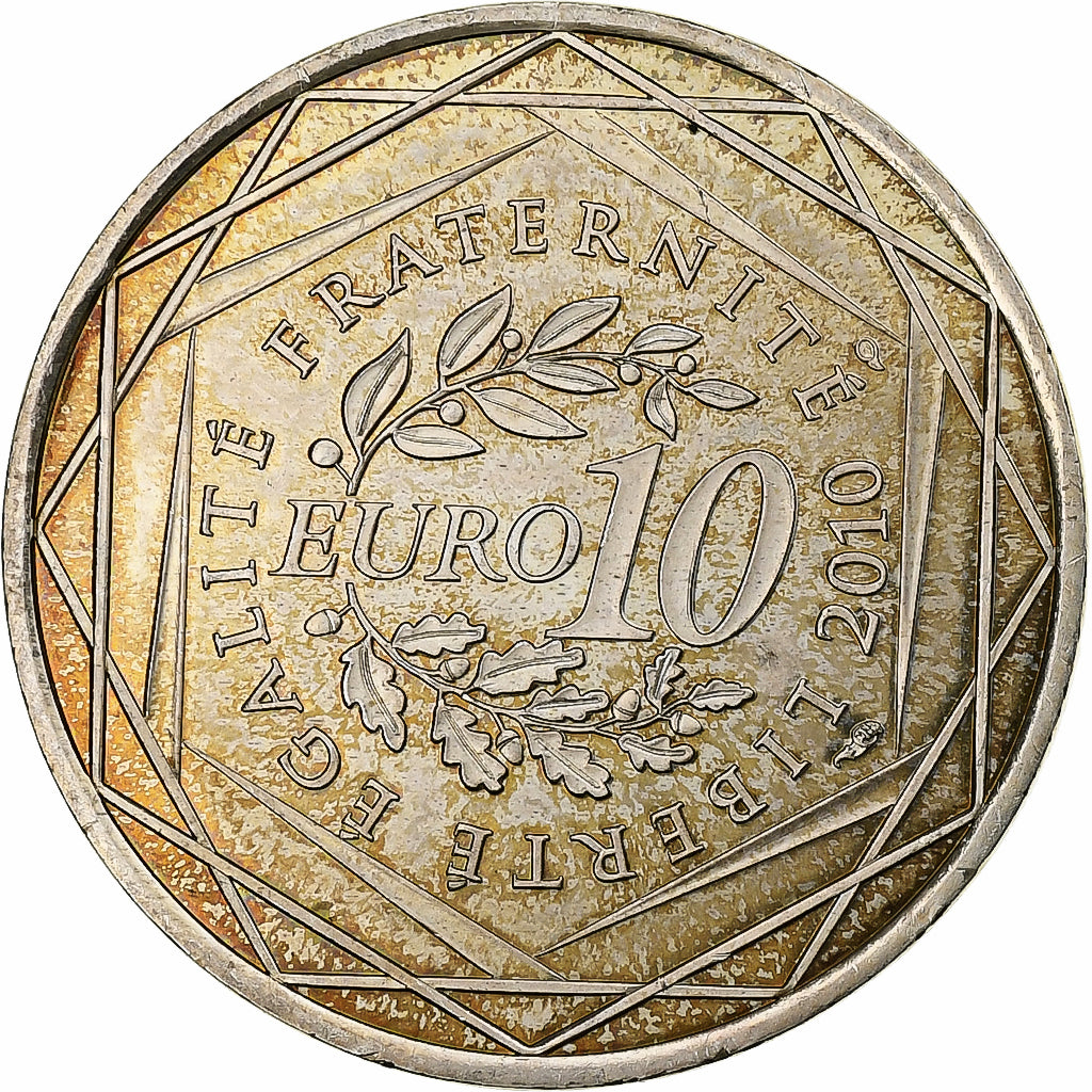 Frankreich, 10 Euro, Limousin, 2010, MDP, Silber, UNZ