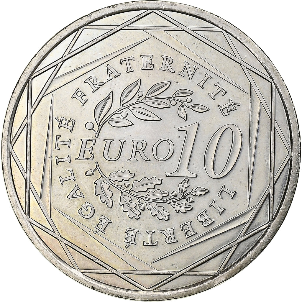Frankreich, 10 Euro, Semeuse, 2009, MDP, Silber, UNZ