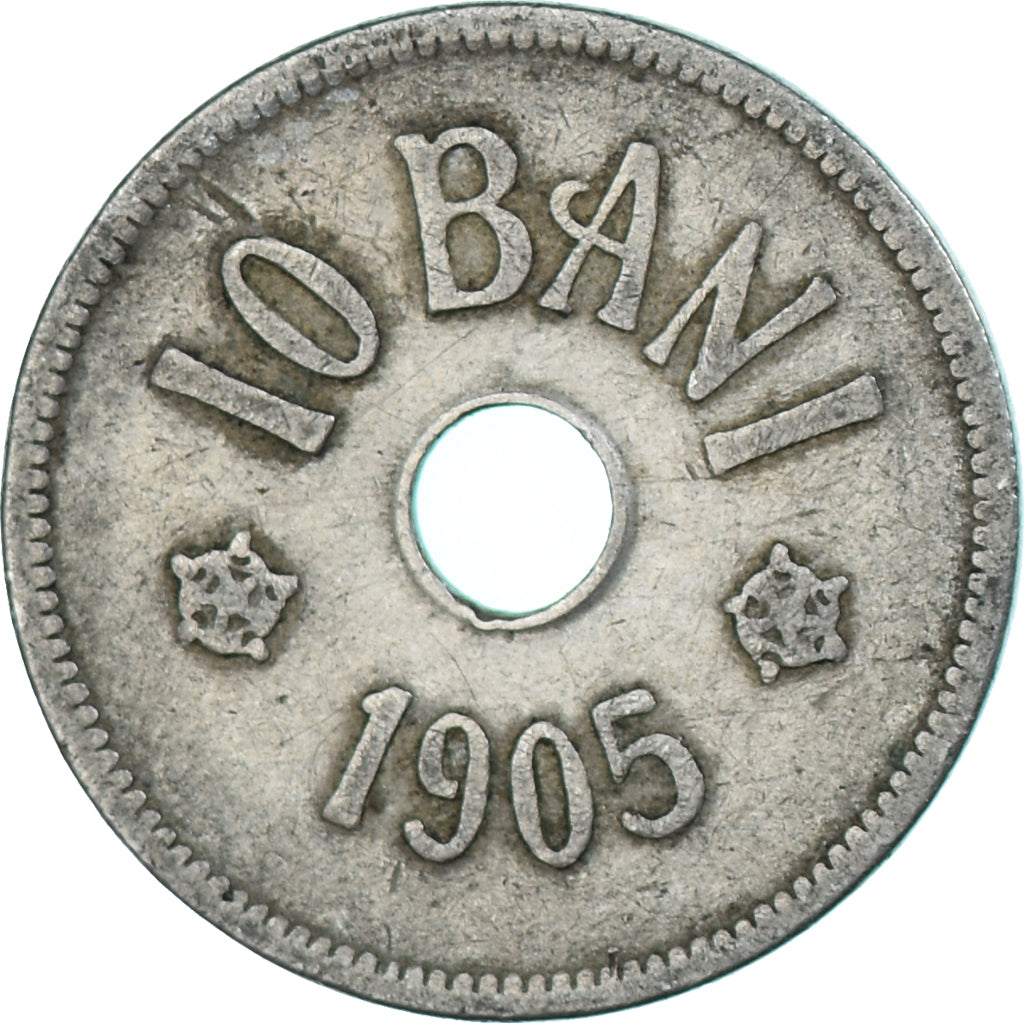 Romania, 10 Bani, 1905