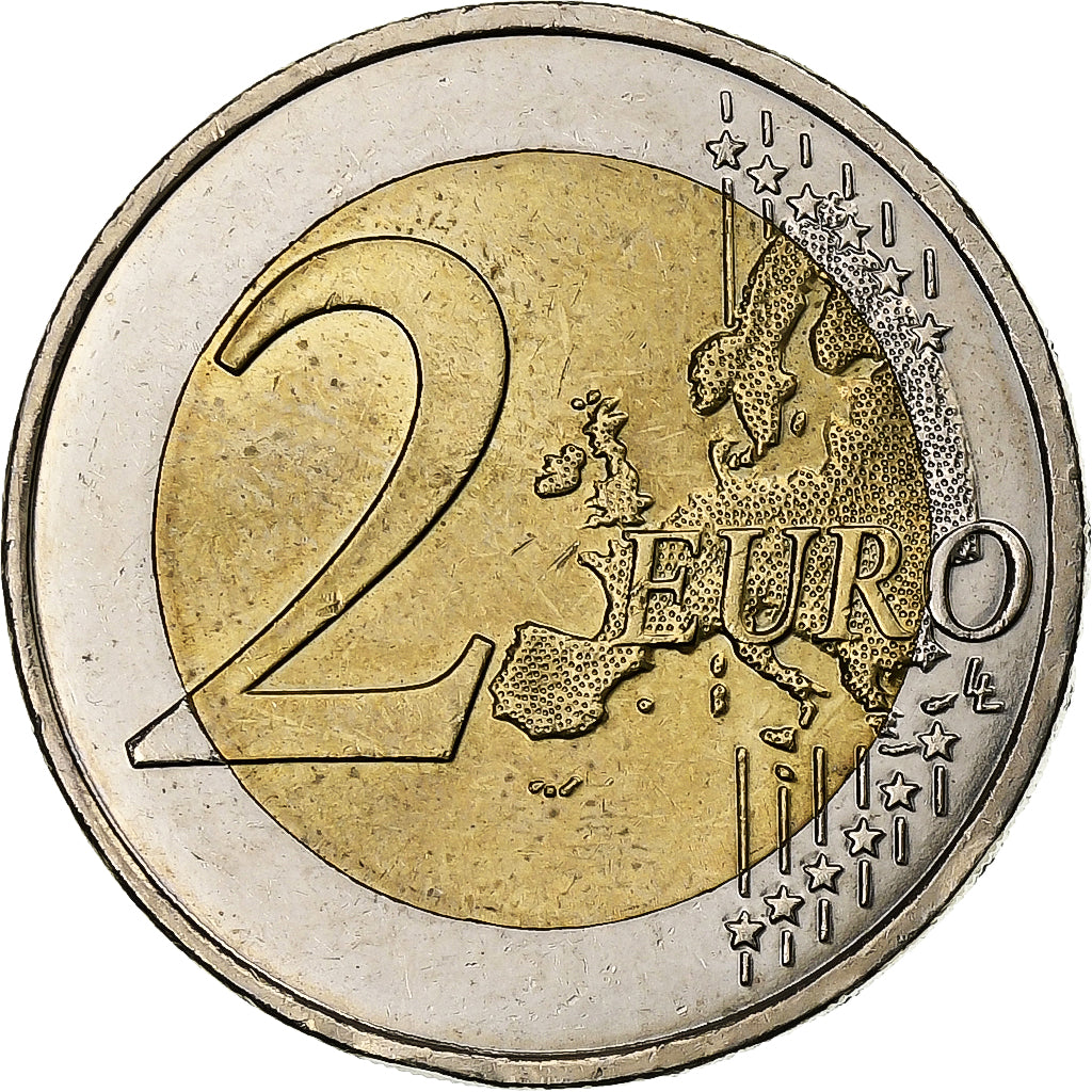 Monaco, Albert II, 2 Euro, 2015, MDP, Bi-metallico, SPL-