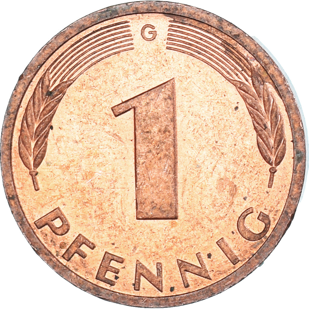 Munten, Duitsland, Pfennig, 1986