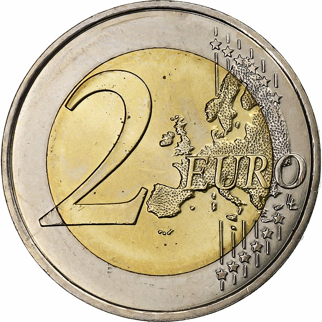 Frankreich, 2 Euro, D-day, 2014, MDP, Bi-Metallic, UNZ