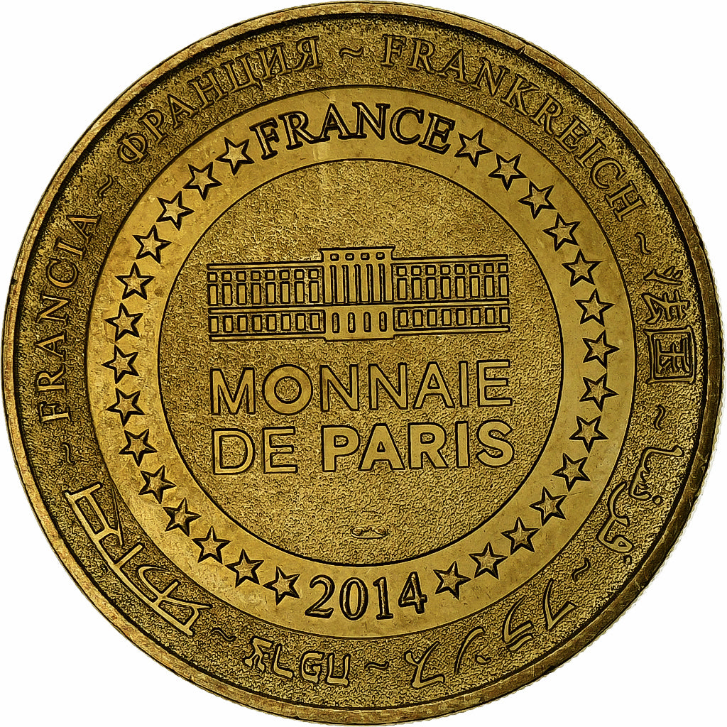 Francia, Touristic Token, D-Day, 2014, MDP, Aluminio y cuproníquel, EBC