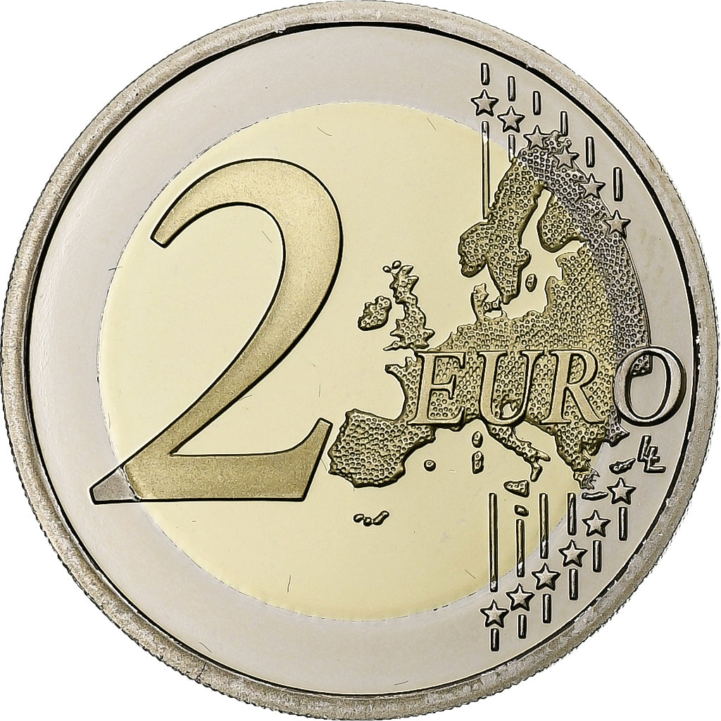 França, 2 Euro, Proof, 2018, MDP, Bimetálico, MS(65-70)