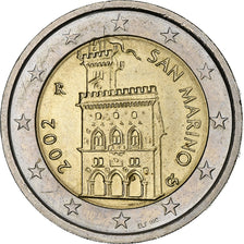 San Marino, 2 Euro, 2002, Rome, Bi-Metallic, SS+