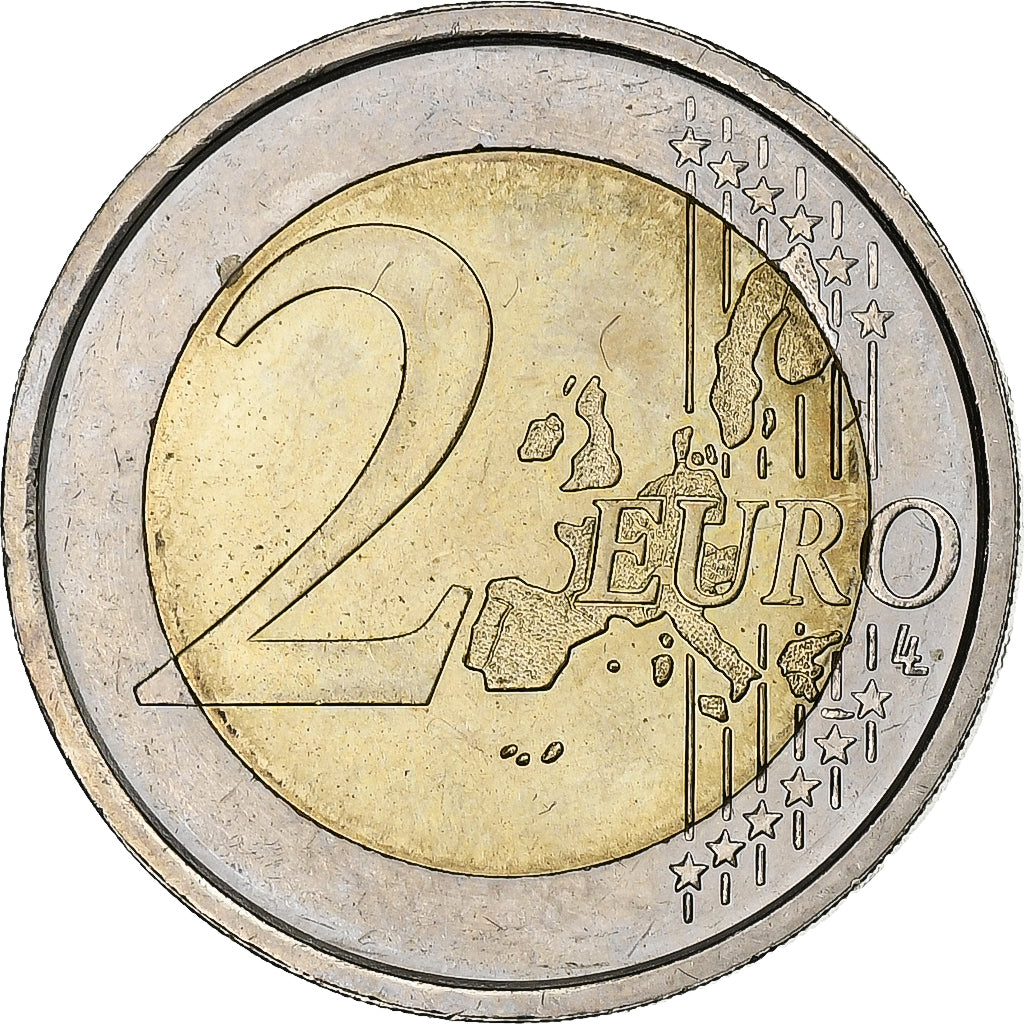 San Marino, 2 Euro, 2002, Rome, Bi-Metallic, SS+