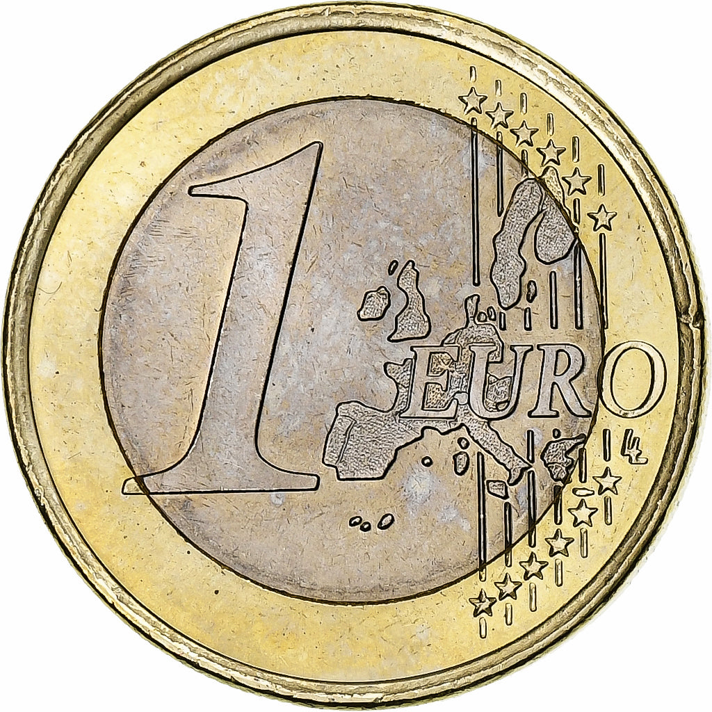 Monaco, Rainier III & Albert, Euro, 2001, MDP, Bi-Metallic, PR+