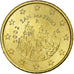San Marino, 50 Centimes, 2002, Rome, Nordic gold, MS(60-62)