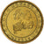 Monaco, 10 Centimes, 2001, MDP, Nordic gold, MS(60-62)