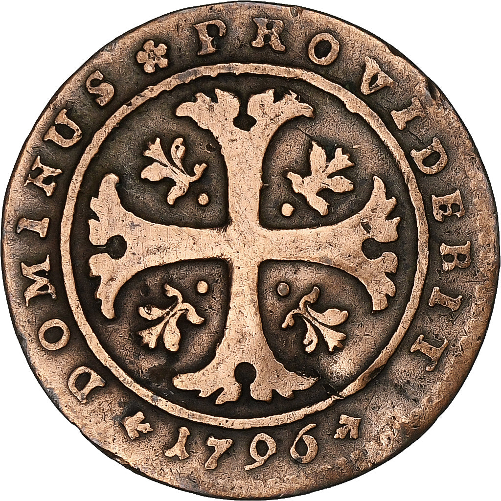 City of Bern, 1/2 Batzen, 1796, Bern, Vellón, MBC