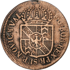 Principality of Neuchâtel, 1/2 Batzen, 1789, Neuchatel, Billon, EF(40-45)