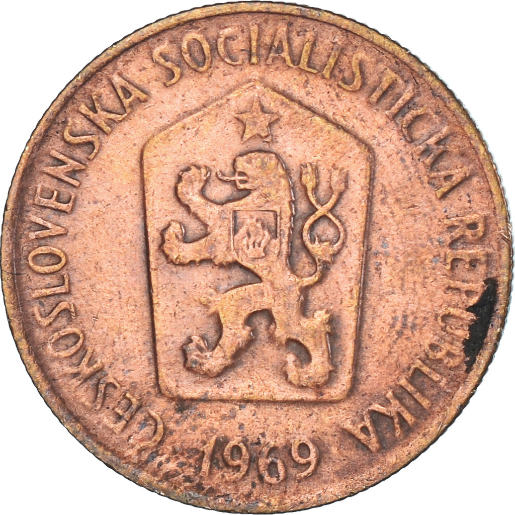 Moneta, Cecoslovacchia, 50 Haleru, 1969