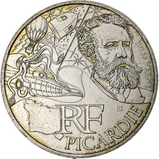 France, 10 Euro, Picardie, 2012, MDP, Silver, MS(63)