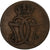Dinamarca, Christian VII, Skilling danske, 1771, Copenhagen, Cobre, VF(30-35)