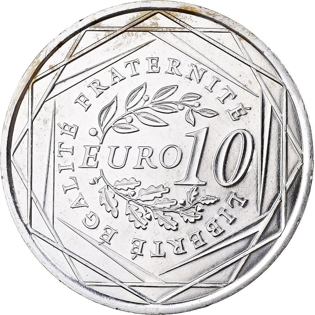Frankreich, 10 Euro, Semeuse, 2009, MDP, Silber, UNZ