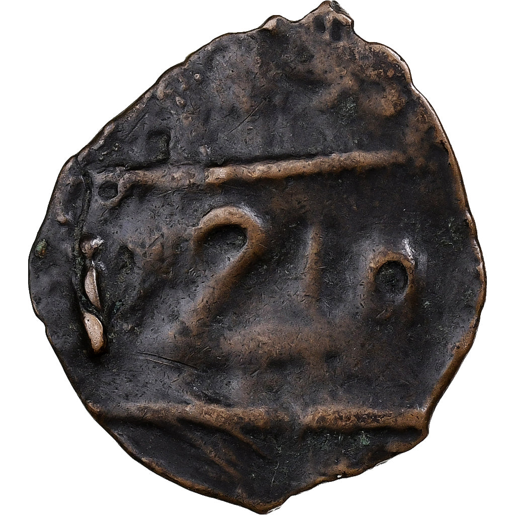 Marruecos, Sidi Mohammed IV, Falus, AH 1279 (1863), Bronce, BC+