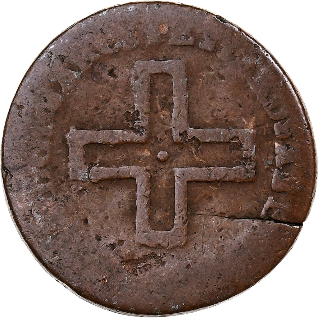 Duchy of Savoy, Carlo Emanuele III, 2 Denari, 1767, Torino, Kupfer, SGE+