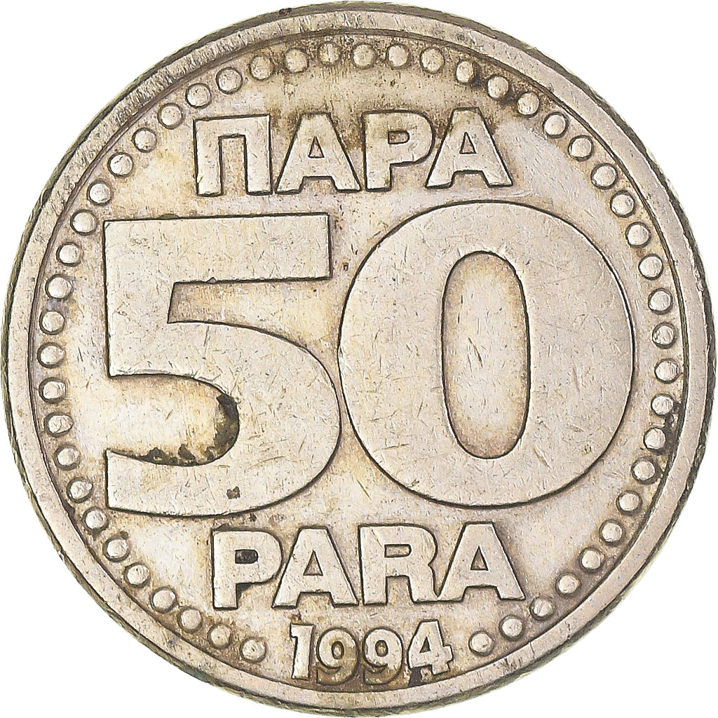 Moneta, Iugoslavia, 50 Para, 1994