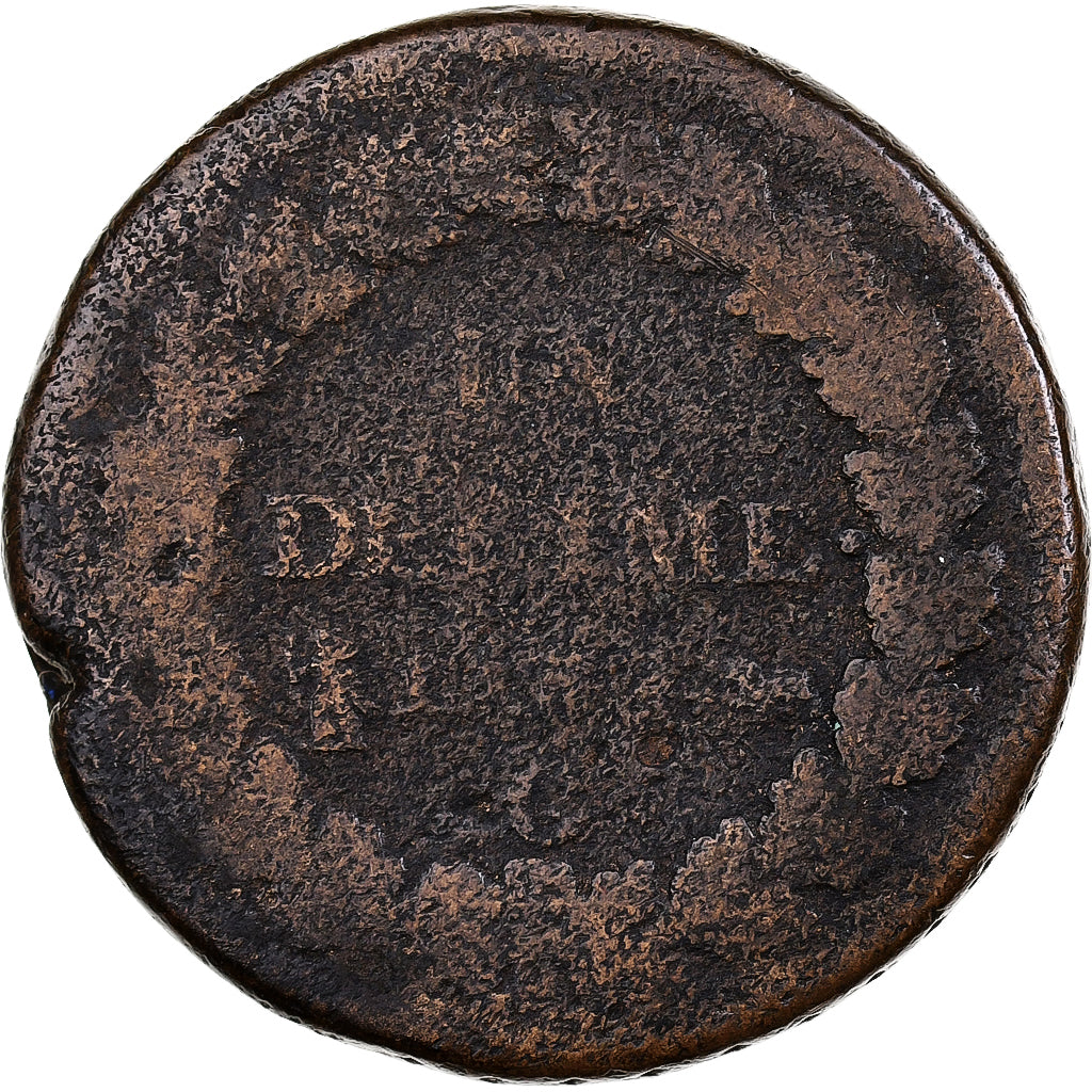 France, Decime, Dupré, Geneva, Copper, F(12-15)