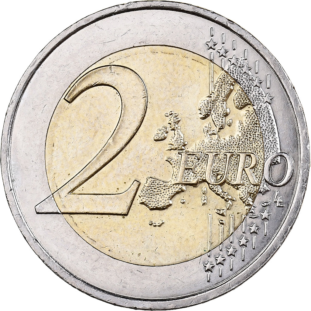 France, 2 Euro, Auguste Rodin, 2017, MDP, Bi-Metallic, MS(63)
