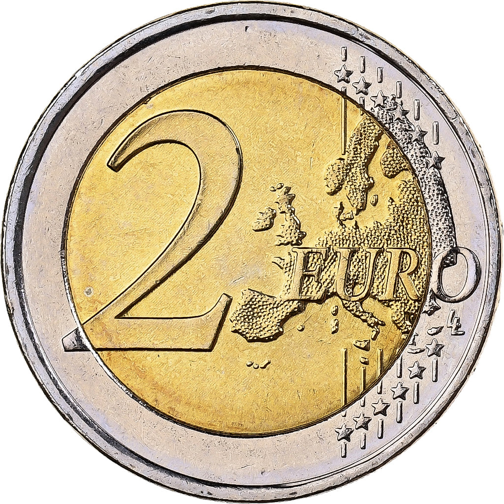 Grecia, 2 Euro, Treaty of Rome, 2007, Athens, Bi-metallico, SPL