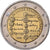 Autriche, 2 Euro, Traité d'État autrichien, 2005, Vienne, Bimétallique, SPL