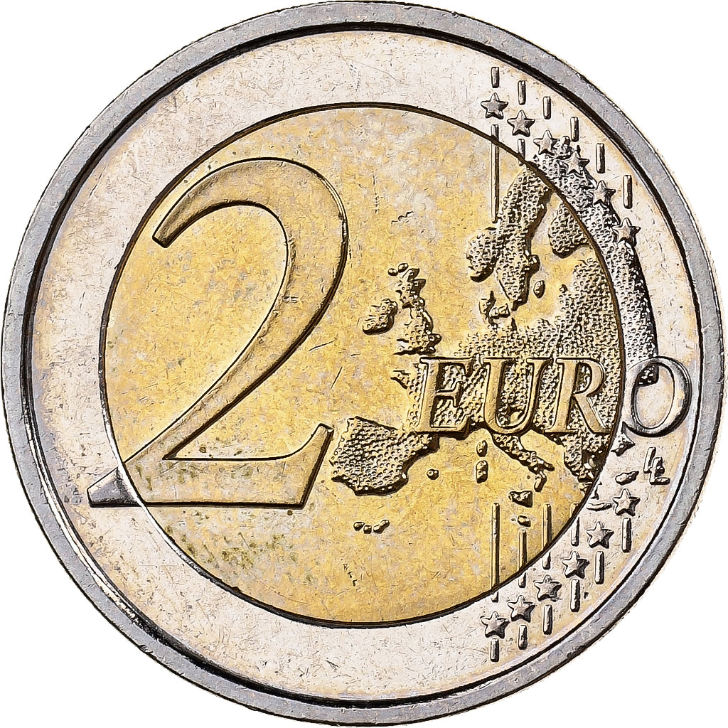 Belgique, Albert II, 2 Euro, 2010, Bruxelles, Bimétallique, SPL
