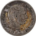Dinamarca, Christian IX, 10 Öre, 1875, Copenhagen, Vellón, BC+