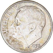 Münze, Vereinigte Staaten, Dime, 1959