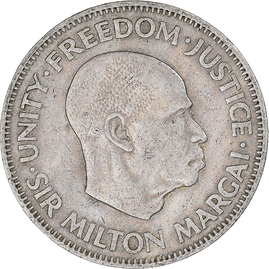 Moeda, Serra Leoa, 20 Cents, 1964