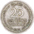 Monnaie, Sri Lanka , 25 Cents, 1963
