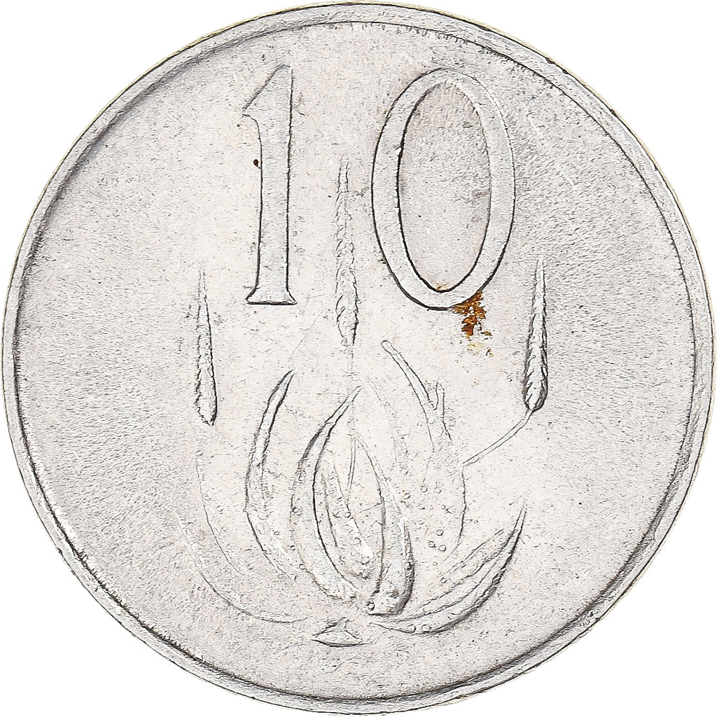 Moneta, Sudafrica, 10 Cents, 1970