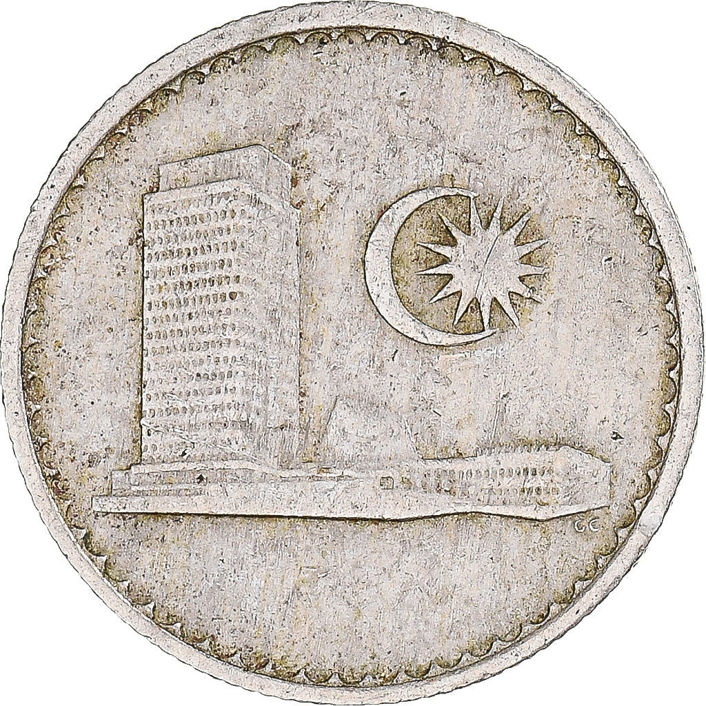 Monnaie, Malaysie, 5 Sen, 1968