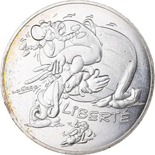 France, 10 Euro, Liberté Le cadeau de césar - Astérix et Obélix, 2015, MDP