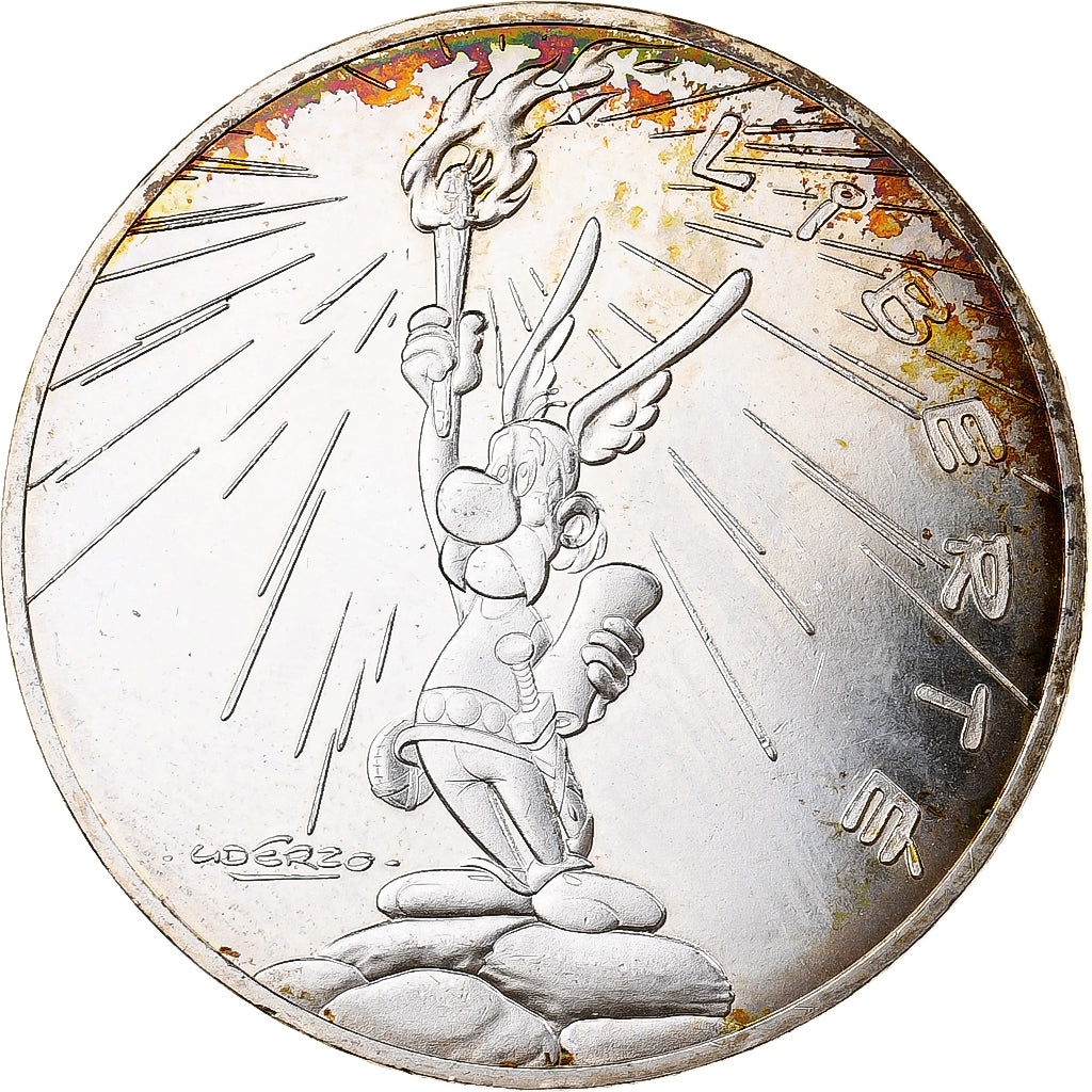 France, 10 Euro, Asterix Liberté (La grande traversée), 2015, MDP, Silver