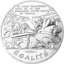 Francia, 10 Euro, Égalité Le cadeau de César, 2015, MDP, Argento, SPL