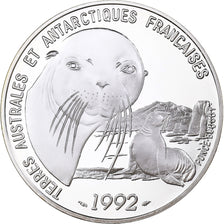 France, 100 Francs, Dumont D'Urville, 1992, MDP, Proof, Silver, MS(65-70)