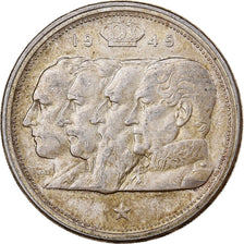 Belgia, 100 Frank, 1949, Brussels, Srebro, EF(40-45)