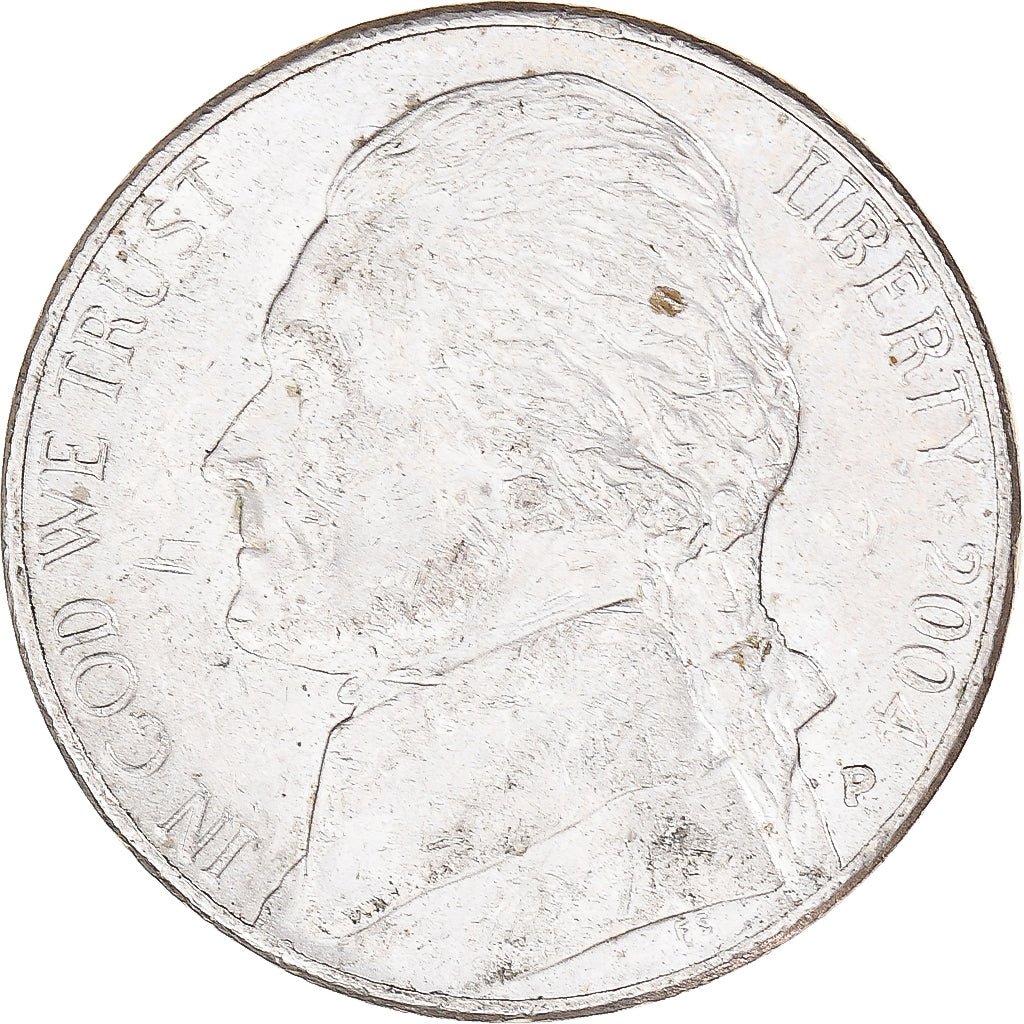 Moneda, Estados Unidos, 5 Cents, 2004