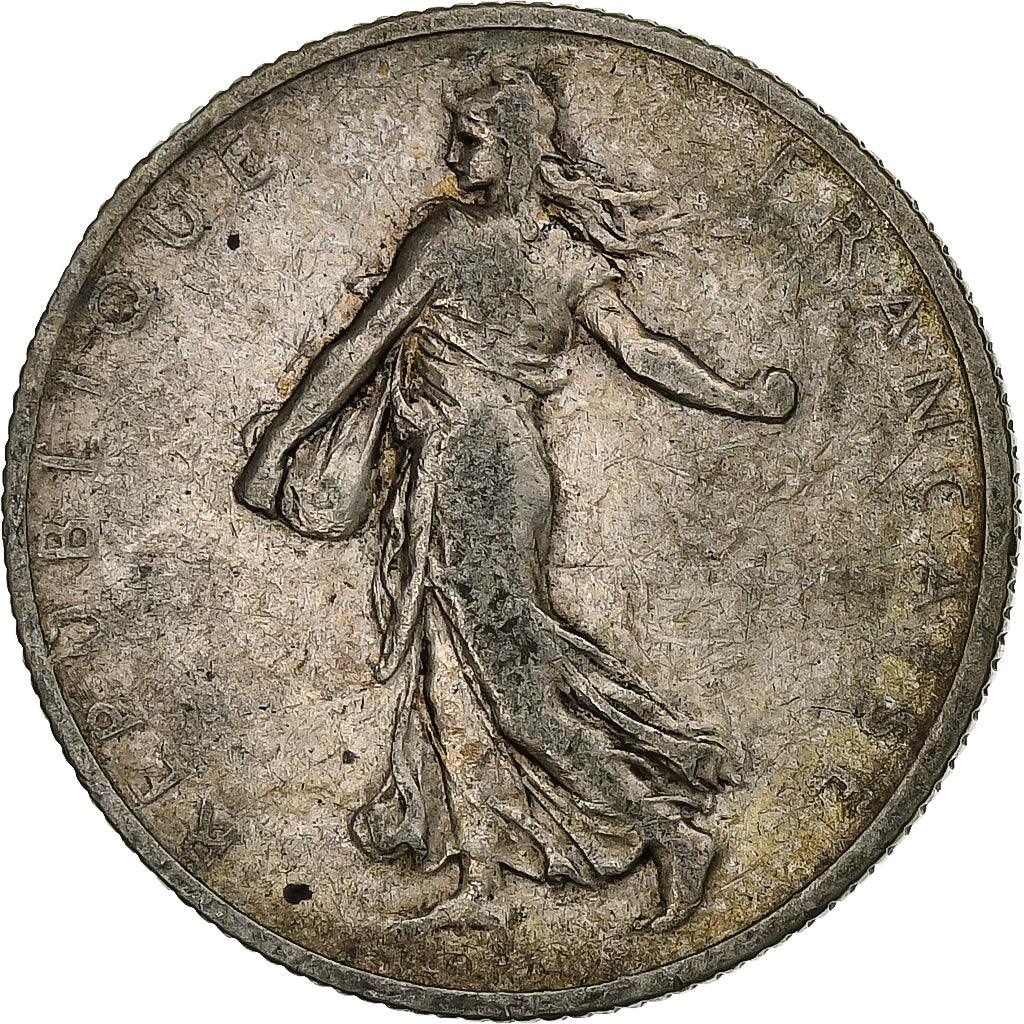 Francia, 2 Francs, Semeuse, 1905, Paris, Argento, MB