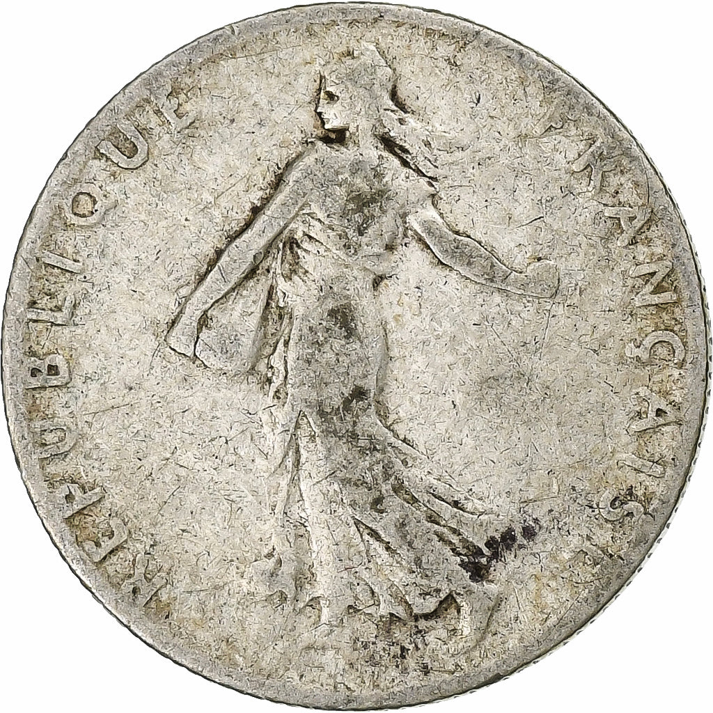 Frankreich, 50 Centimes, Semeuse, 1908, Paris, Silber, S
