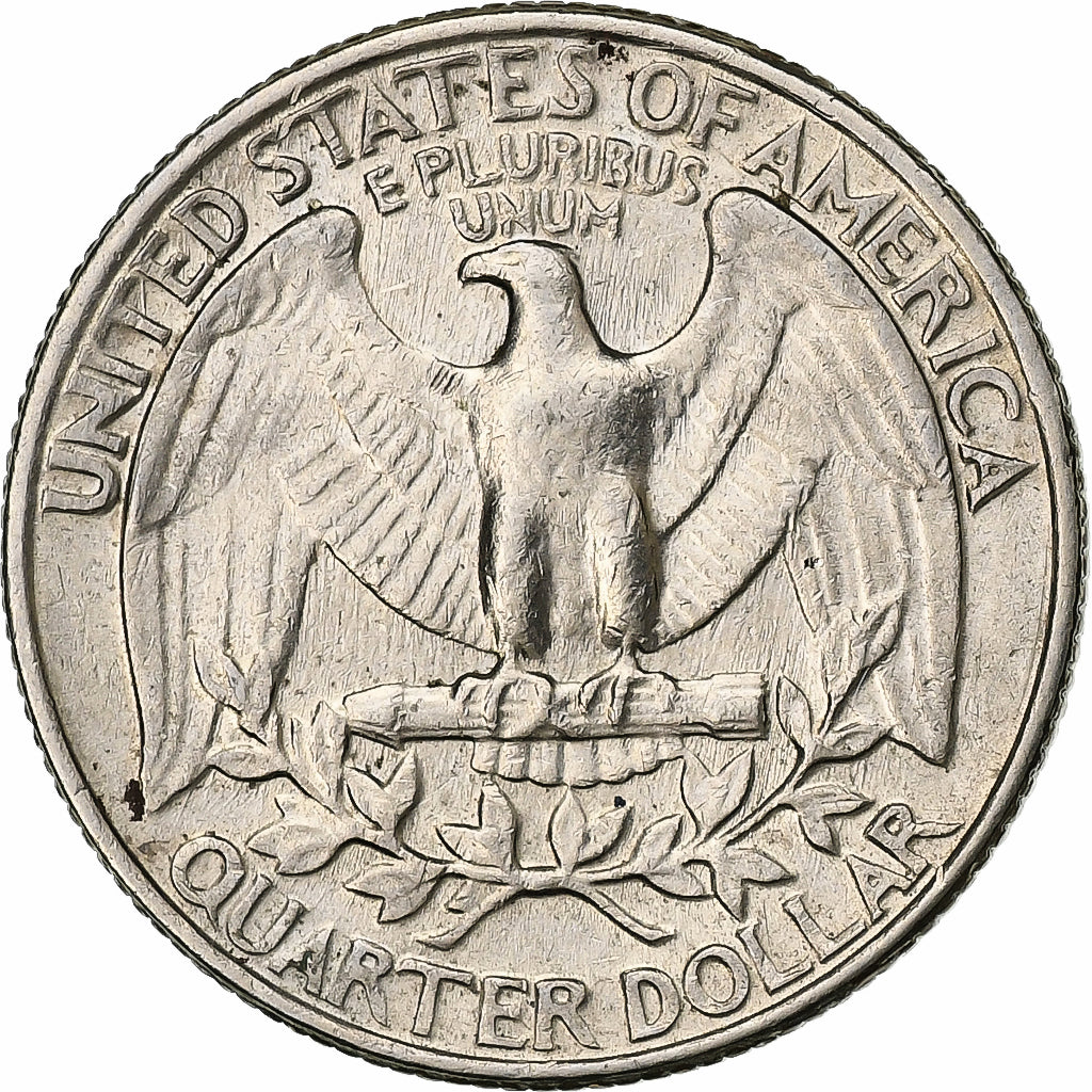 Stati Uniti, Washington Quarter, 1984, Philadelphia, Rame ricoperto in