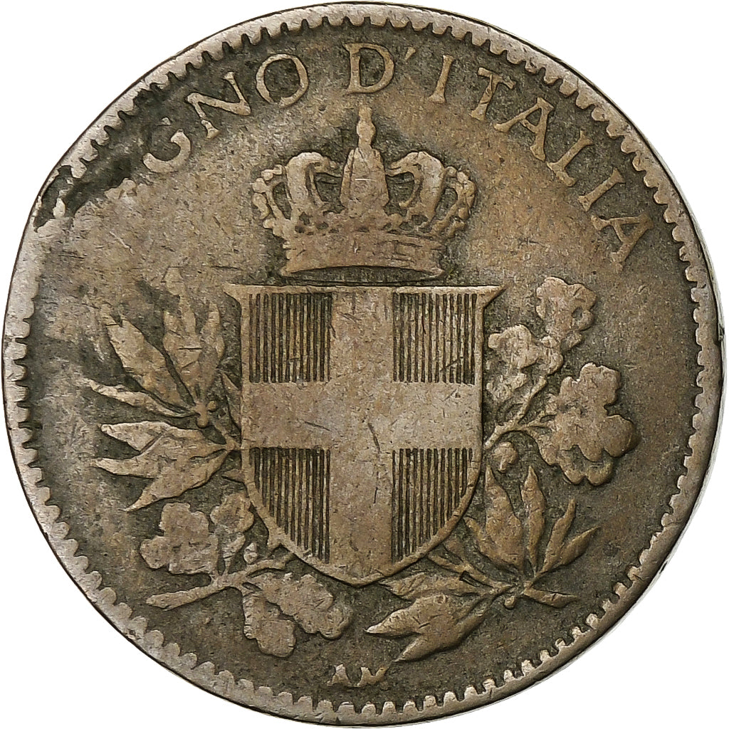 Italia, Vittorio Emanuele III, 20 Centesimi, 1918, Rome, Rame-nichel, MB