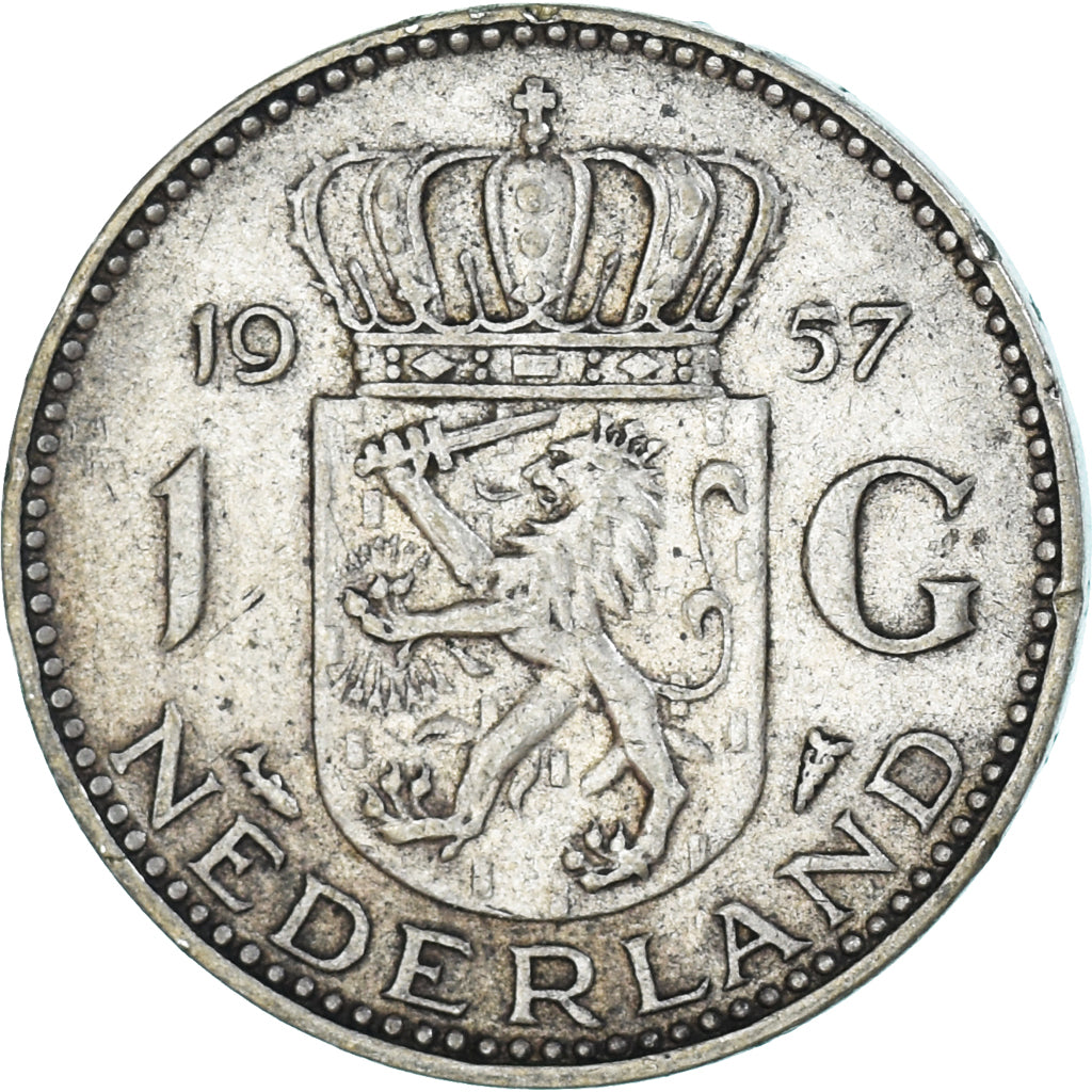 Münze, Niederlande, Gulden, 1957