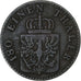 Prussia, Friedrich Wilhelm IV, 2 Pfenninge, 1846, Düsseldorf, Copper, VF(30-35)